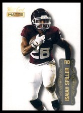 2022 Wild Card Matte #MB-52 Isaiah Spiller White