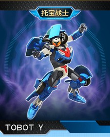 ABS Tobot transformable robot toy children's gift