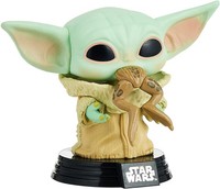Funko Pop! Star Wars: Mandalorian-Grogu (The Child, Baby Yoda) Mit Frog The Mand