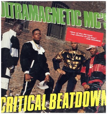 Ultramagnetic MC's - Critical Beatdown '97 LP US Reissue!EX/EX+ W/S