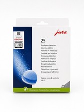 JURA 3 Phase Cleaning Tablets 25 Pcs Automatic Espresso Machine Cleaner | 24190