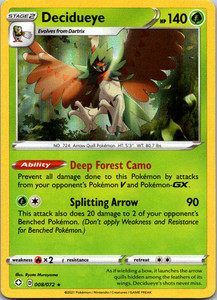 Decidueye 008/072 Holo Rare Shining Fates