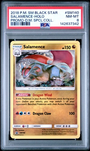 Salamence graded PSA 8 for sale on eBay