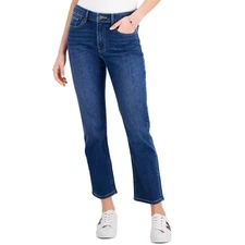 TOMMY HILFIGER JEANS WOMENS SIZE 6 FLEX CLASSIC STRAIGHT LEG ANKLE STRETCH