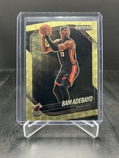 2024-25 Panini Prizm Black Bam Adebayo Gold Vinyl FOTL 5/5 #50 Bookend