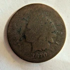 1870 Indian Head Penny Cent About Good (AG)