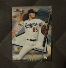 Topps 2020 Finest Dustin May Rookie Base #76 Los Angeles Dodgers