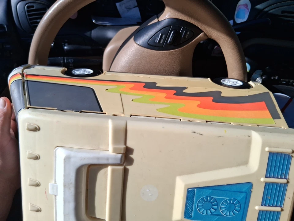 Vintage Micro Machines Super Van City Camper RV Fold Out Playset 1991 Galoob - Image 4 of 4