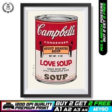 ANDY WARHOL Pastel Neutral Wall Pop Art Picture Poster Print | A1 A2 A3 A4