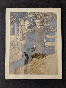1928 George Partridge Colvocoresses & Mary Vintage Photo - Navy Rear Admiral