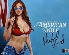 Maitland Ward Signed 8x10 Milfy Promo Photo Boy Meets World Beckett Witness COA