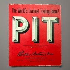 Vintage 1947 Pit Card Game COMPLETE Box W/Ori...