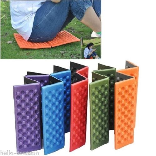 2 Count Pad Picnic Sitting Cushion Foldable Portable Stadium Seat - Bild 6 von 6