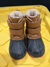 Old Navy Beige Snow Boots For Toddler Boy Or Girl Size 6