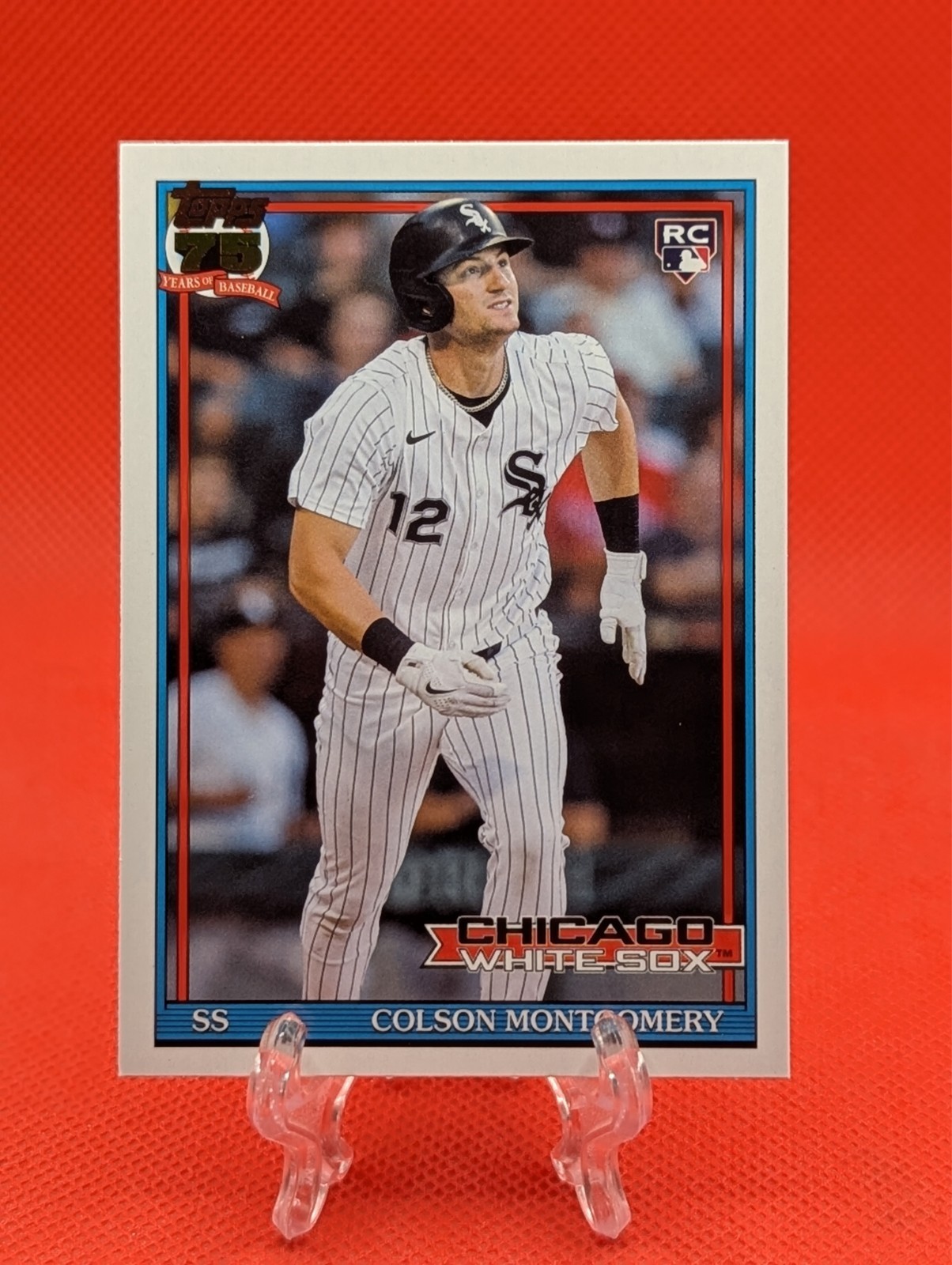 2026 Topps #T91-4 Colson Montgomery 1991 Topps Baseball White Sox RC