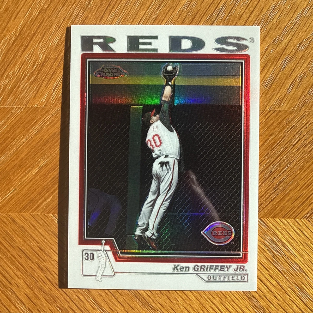 Ken Griffey ￼jr 2004 studio Ken Griffey Jr Baseball 2004 Season Sports Trading Cards
