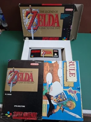 Vintage Nintendo Konsolen Spiel The Legend Of Zelda A Link To The Past... - Bild 1 von 4