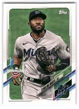 Starling Marte 2021 Topps Opening Day Baseball #121 Miami Marlins