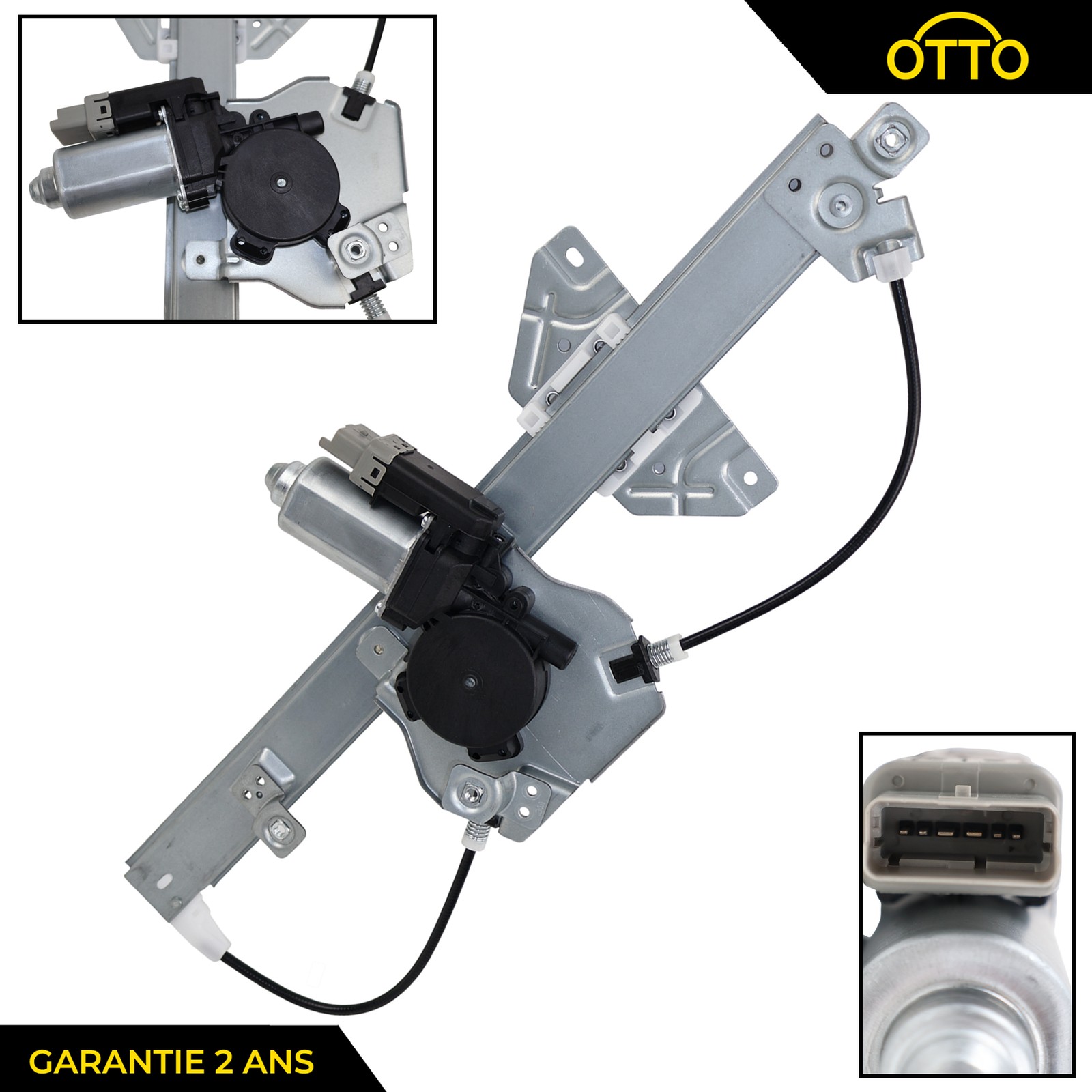 Lève-vitre avant gauche Citroën C4 II réparer panne moteur confort