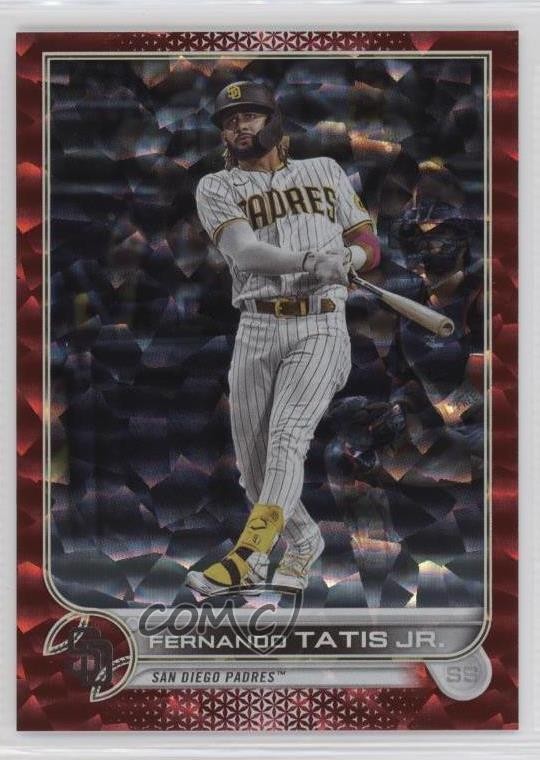 2022 Topps Series 1 Red Foil /199 Fernando Tatis Jr #100 0b4t