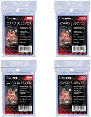 Ultra Pro Standard Regular Soft 400 Stück Penny Kartenfolien Kartenhüllen S