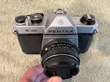 Asahi Pentax K1000 35mm Film Camera w/ 50mm f/2 Lens