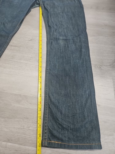 Jeans Levis 511 Hombres 32x32 (29 entrepierna) Lavado Oscuro Cercanías Ciclismo Verde Bolsillo - Imagen 10 de 17
