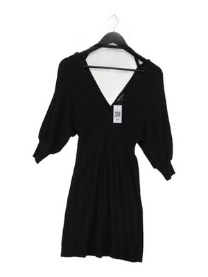 Bebe Pullover Midikleid S in schwarz