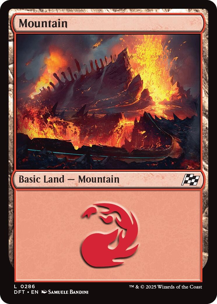 Mountain (0286) - 286 - NM - Aetherdrift