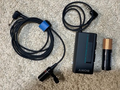 Sony ECM-121 Lavaliere PLUS Power Supply Kit