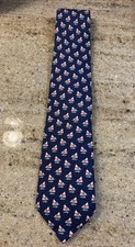 Vineyard Vines Martha's Vineyard Men's Tie 100 Silk Sail boat