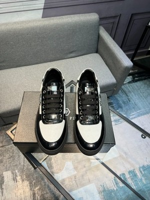 Philipp Plein Sport Sneaker Freizeit Schnürschuh Extravagantes Design Gr.GOOD