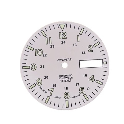 Green Luminous Dial Copper C3 For NH36A Automatic Mechanical Watch Movement F
