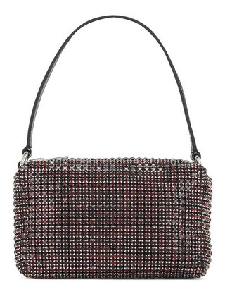 ■残り1点 alexander wang heiress クリスタル バッグ■ HEIRESS POUCH IN CRYSTAL MESH in WHITE | alexanderwang®