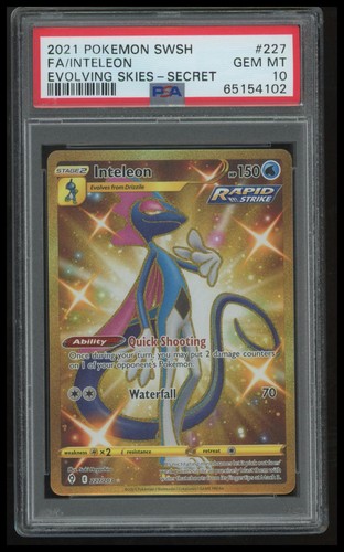 Inteleon graded PSA 10 for sale on eBay