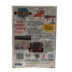 Sega Sports NHL All-Star Hockey Sega Saturn Game with booklet VINTAGE 1998