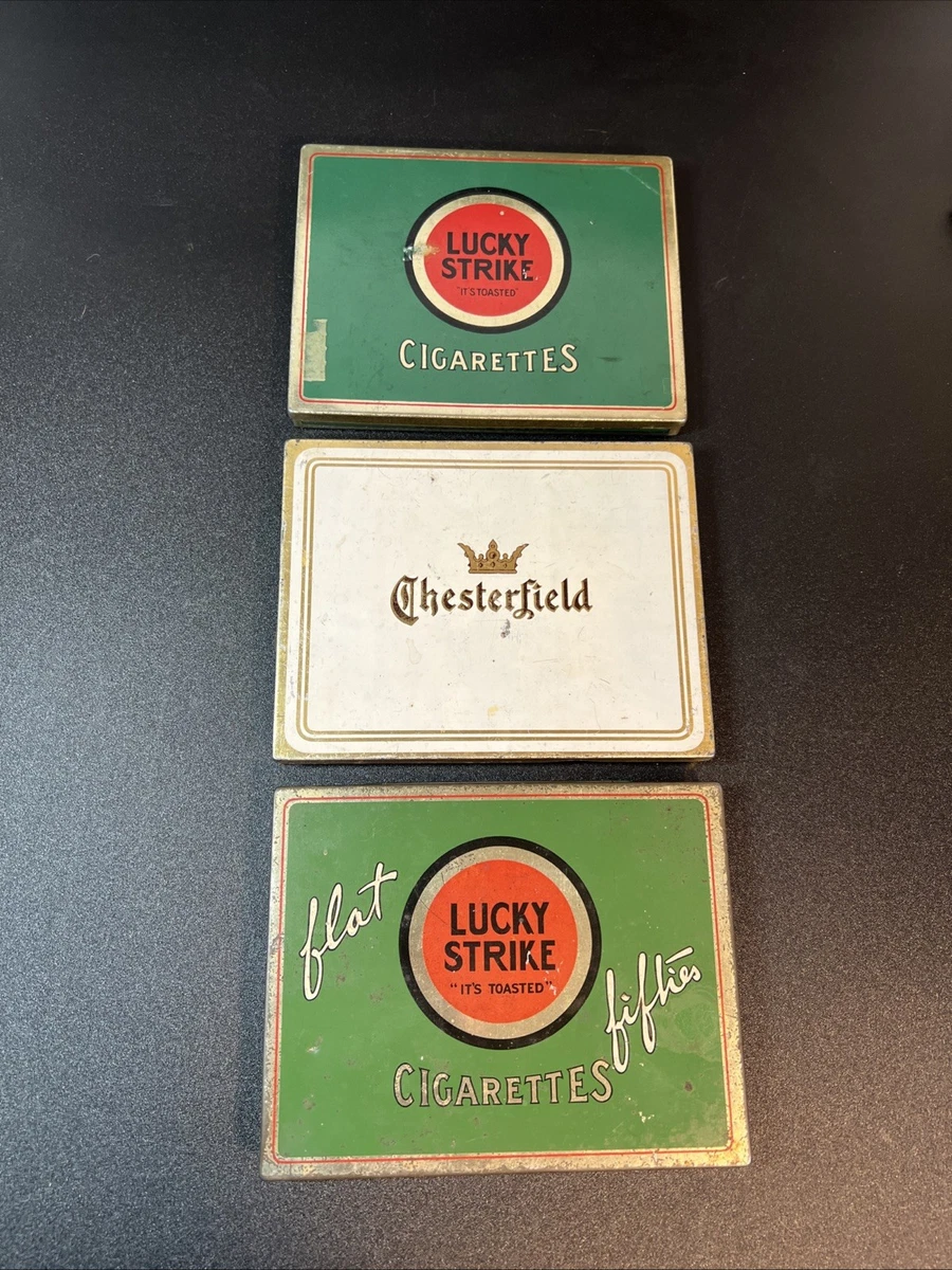 Lucky Strike 在收藏烟草罐| eBay