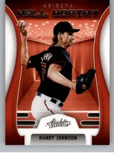 2022 Panini Absolute Hall Worthy Retail #14 Randy Johnson NM-MT Diamond ID:52344