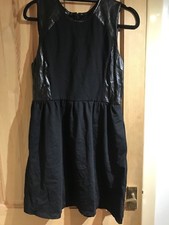 Ladies Black Mini Dress Size Large