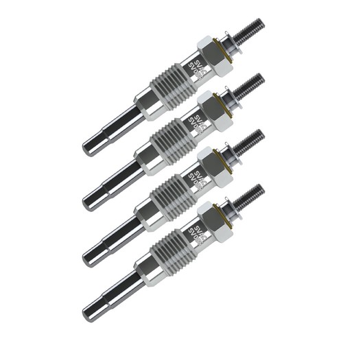 4x Glow Plug Pencil for Ssangyong Istana Korando Musso Rexton 0100226251 - Picture 2 of 4
