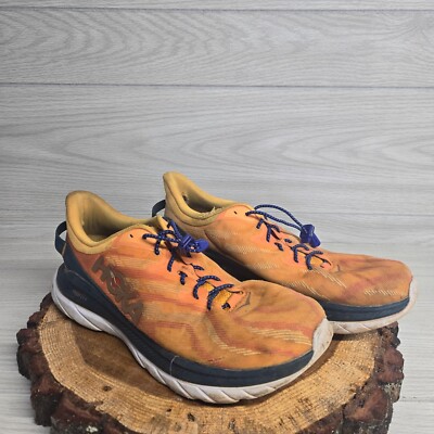 Hoka One One Mens Mach Supersonic 1130250/RYCM Yellow/Camellia Shoes Size 12 D