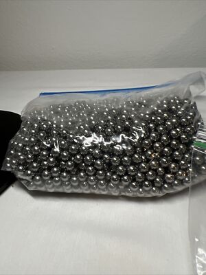 100 Pcs 9/32" Chrome Steel G10 Ball Bearings - Deep Groove Radial Bearings