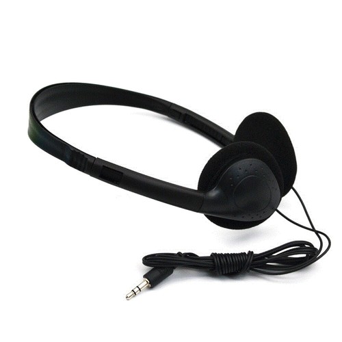 1-20x 3,5mm Jack Lekkie przewodowe słuchawki nauszne do telefonu laptopa MP3 LOT - Zdjęcie 7 z 8