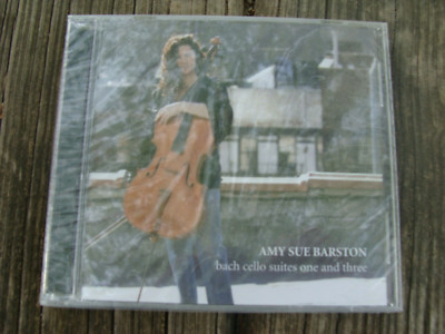 Amy Sue Barston: Bach Cello Suites One & Three (Audio CD) Factory Sealed Classic