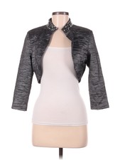 Jessica H Women Gray Jacket 6
