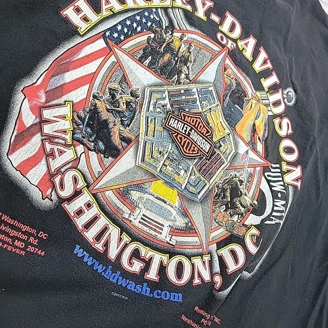 Harley Davidson Rolling Thunder XXIII Shirt Size XL Black
