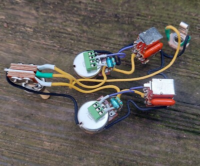 Gibson/Epiphone SG  Solderless Harness Coil Split Orange Drop .022 KellingSound