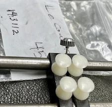 Jaeger Lecoultre military vintage watch stepped 6.65mm crown & stem caliber 450