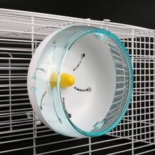 Hamster Mouse Rat Exercise Plastic Silent Running Spinner Wheel Pet Toy