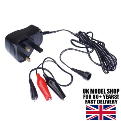 6v Battery Charger Volt Charger for SLA Rechargeable Batteries ALARMS  UK